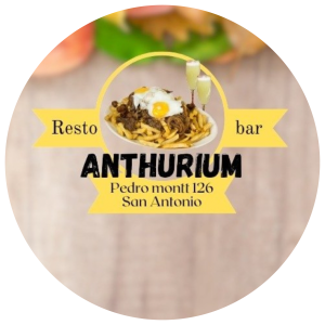 ANTHURIUM RESTOBAR SAN ANTONIO; Pedro Montt 126 piso 2